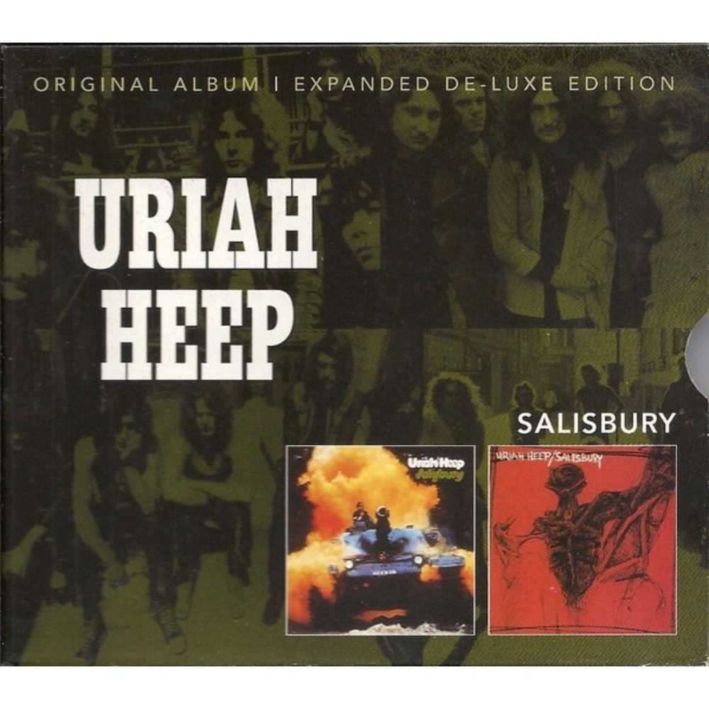 Uriah Heep Salisbury Castle Music CD, Deluxe Edition Remastered, Slipcase